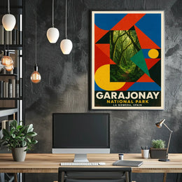 Garajonay National Park La Gomera, Poster