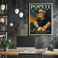 Popeye 1929 Art Poster POP-114