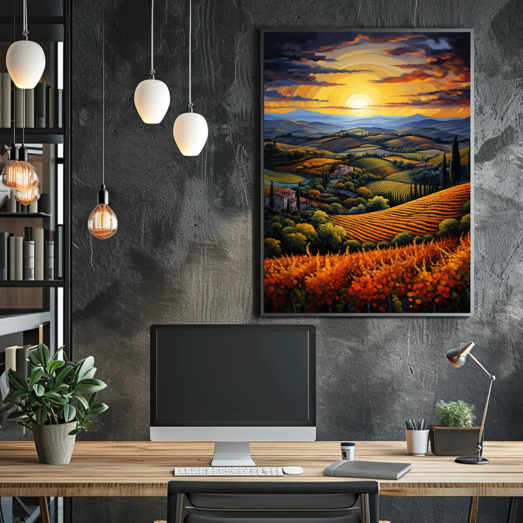 Golden Horizon Poster