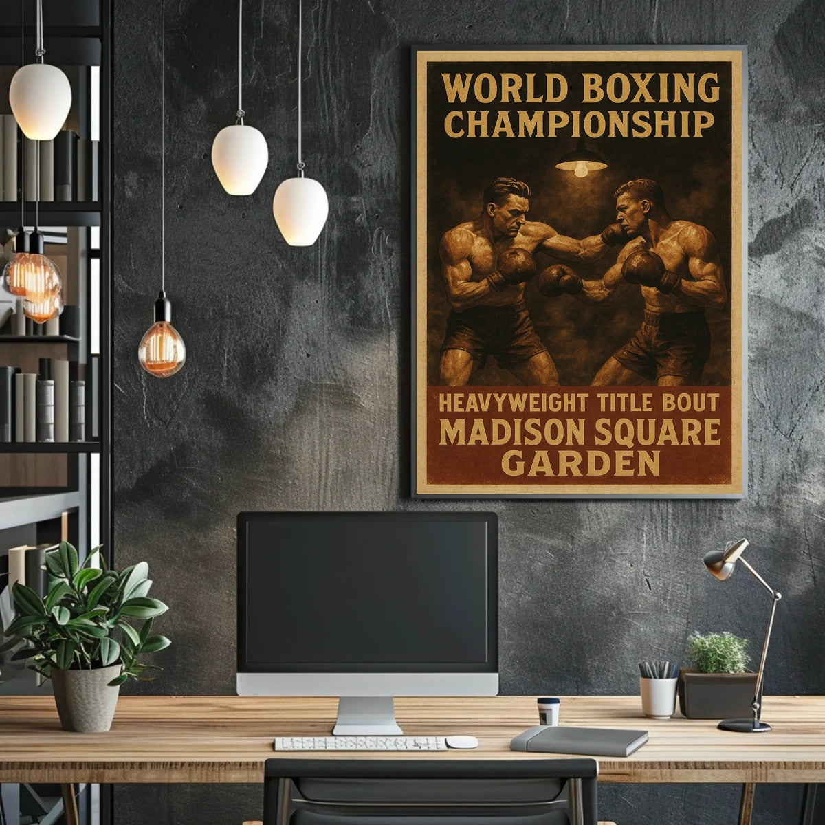 World Boxing Championship Poster