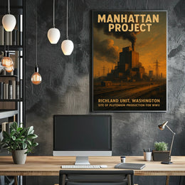 Manhattan Project Richland Unit Poster