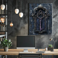 Ornate Victorian Key Art Cultural Heritage Poster