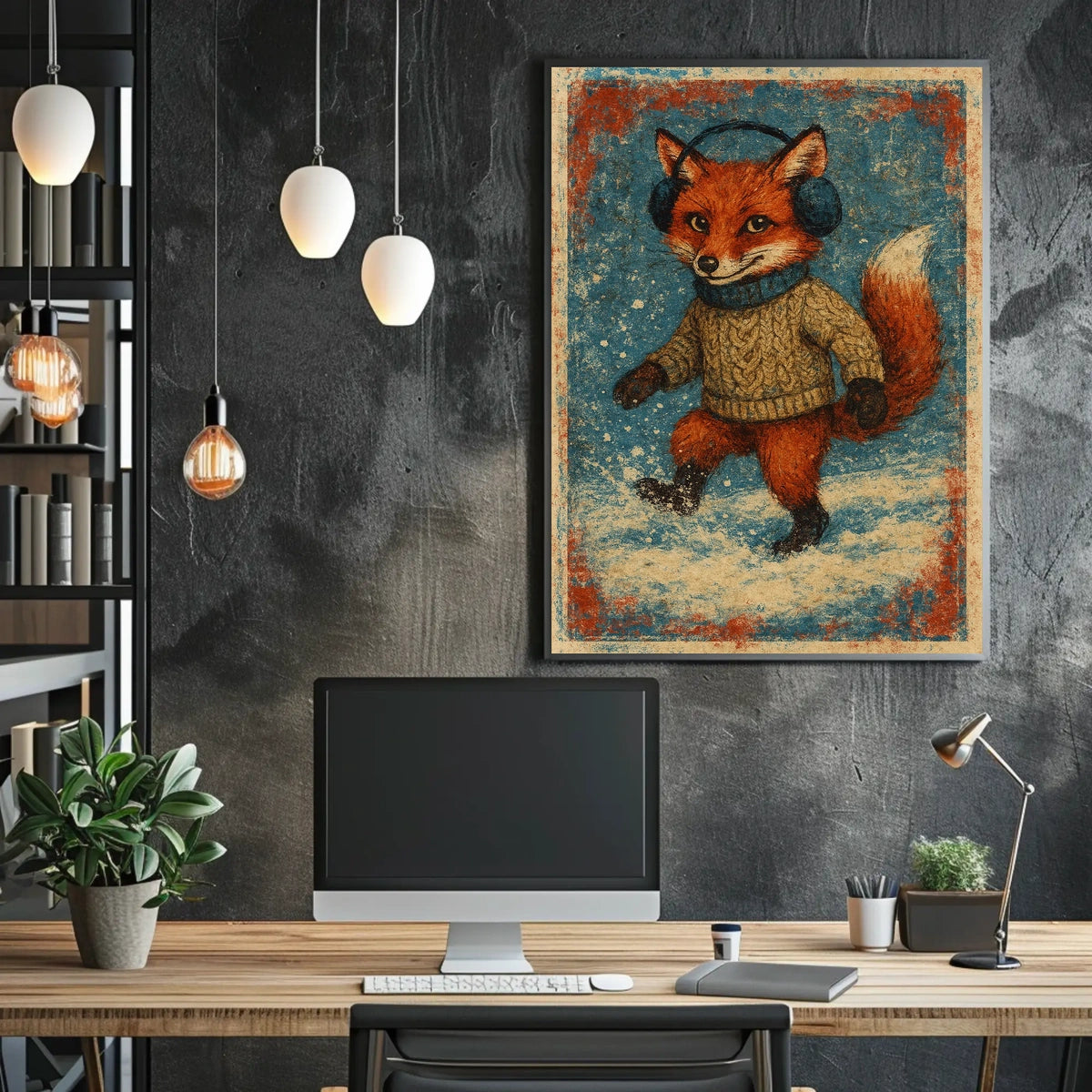 Fox Forest Poster
