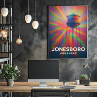 Jonesboro Arkansas Travel Photography Realism Poster
