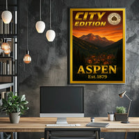 Aspen City Edition Poster