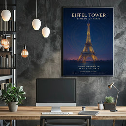 Eiffel Tower Symbol Of Paris Poster