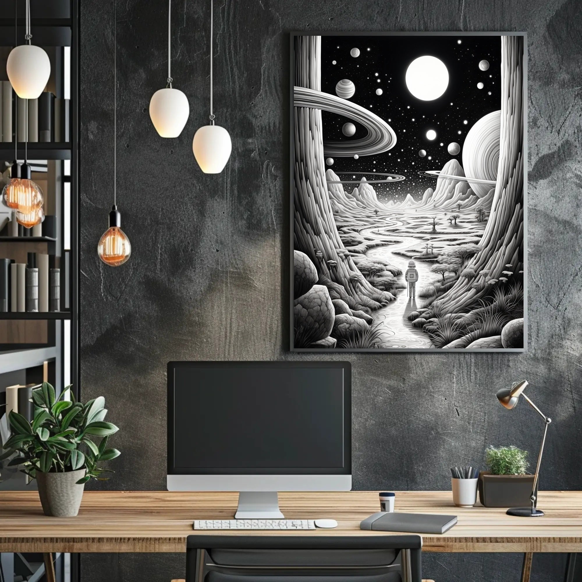 Cosmic Wanderer Poster PosterGoat
