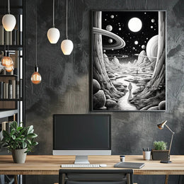 Cosmic Wanderer Poster PosterGoat