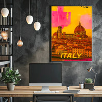 Vibrant Italy Poster
