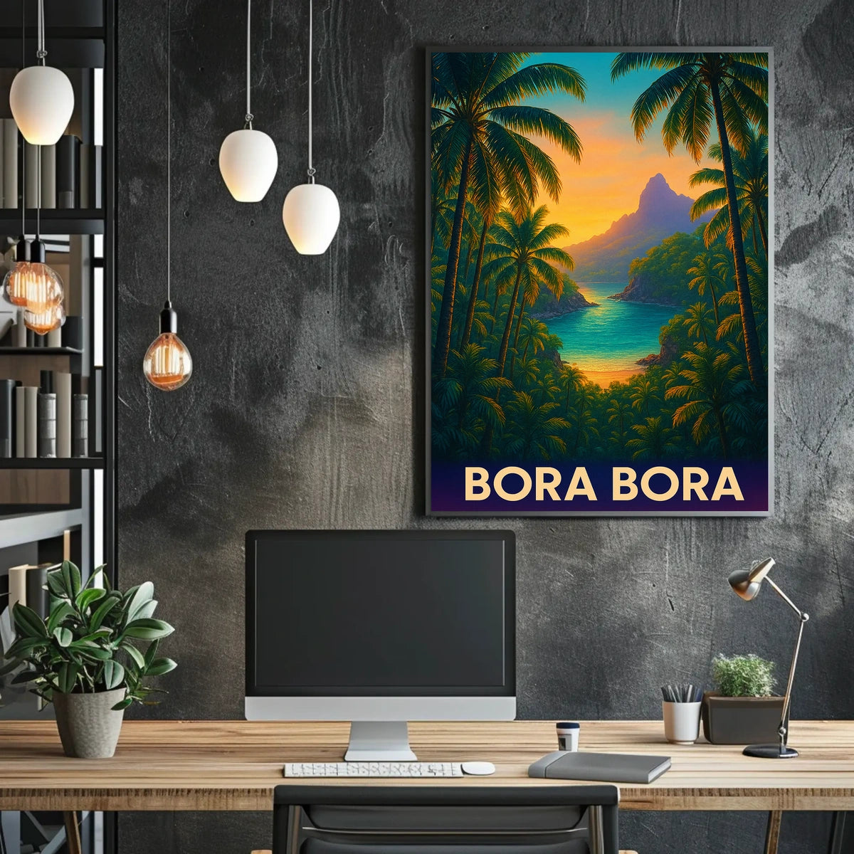 Bora Bora Paradise Poster