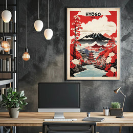 Hyogo Historical View Serene Cultural Heritage Poster