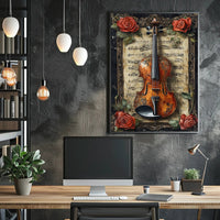 Harmony And Roses Poster