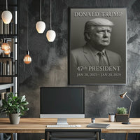 Donald Trump 47th President Poster