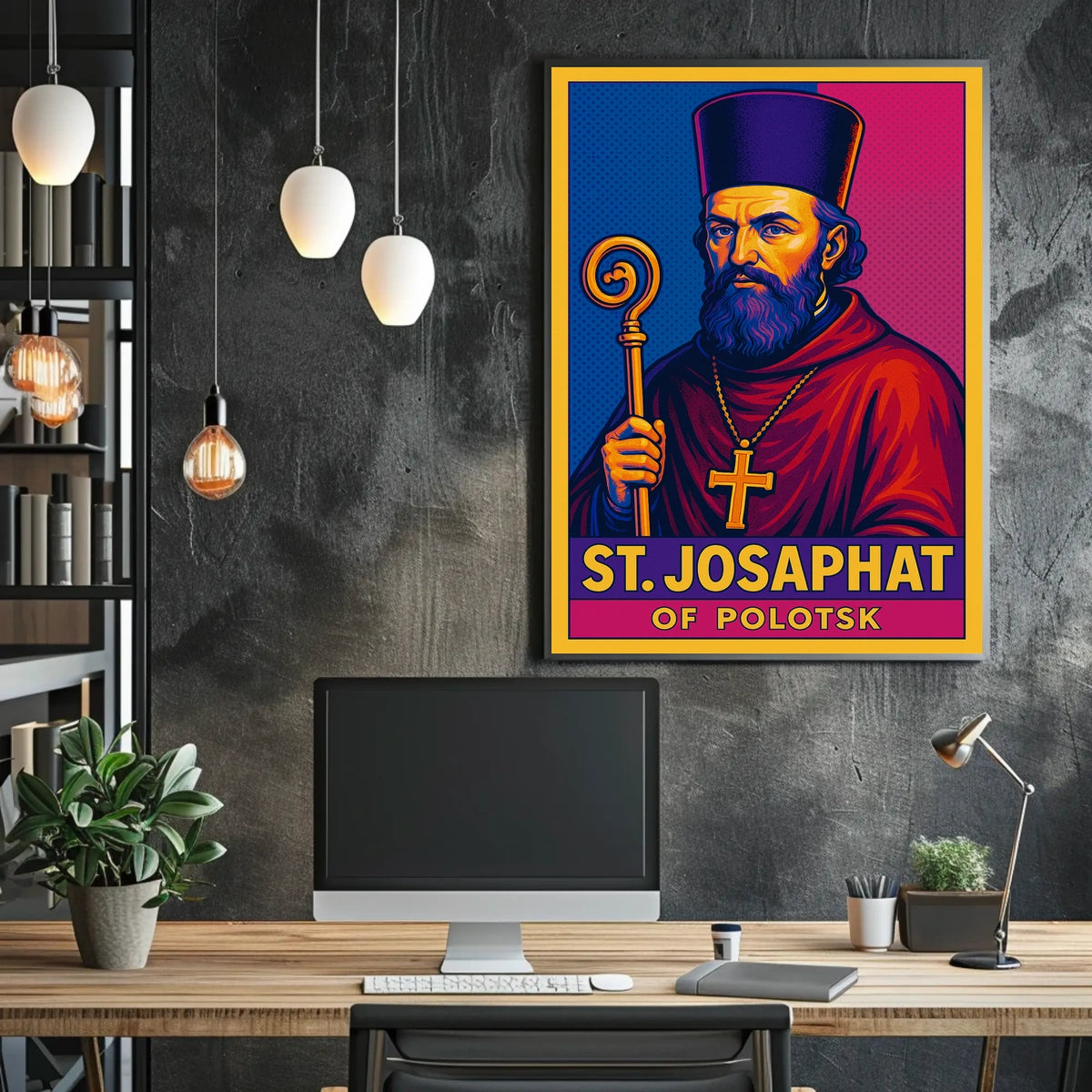 St. Josaphat of Polotsk Poster