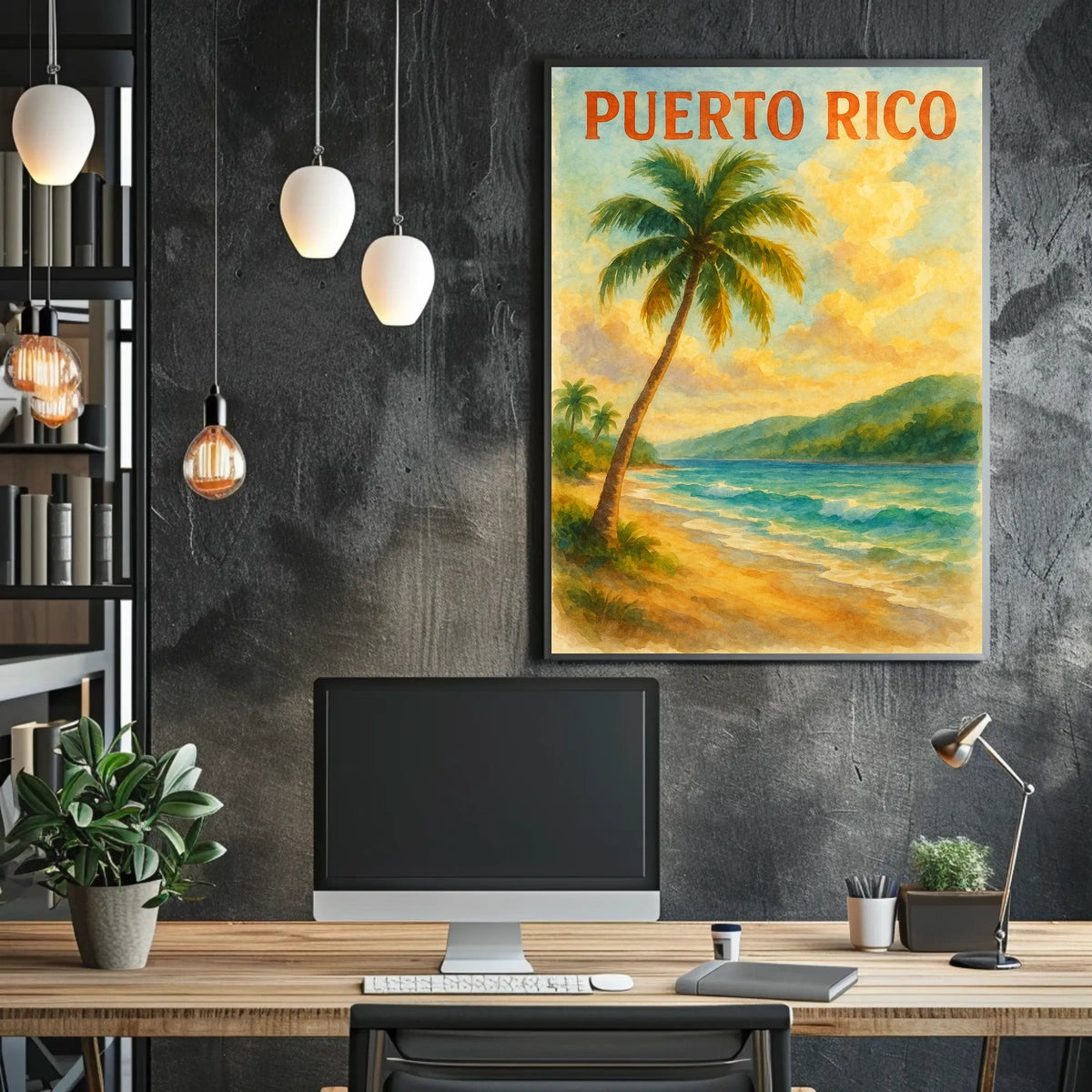 Puerto Rico Paradise Poster