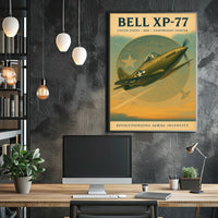 Bell XP-77 Lightweight Fighter Poster