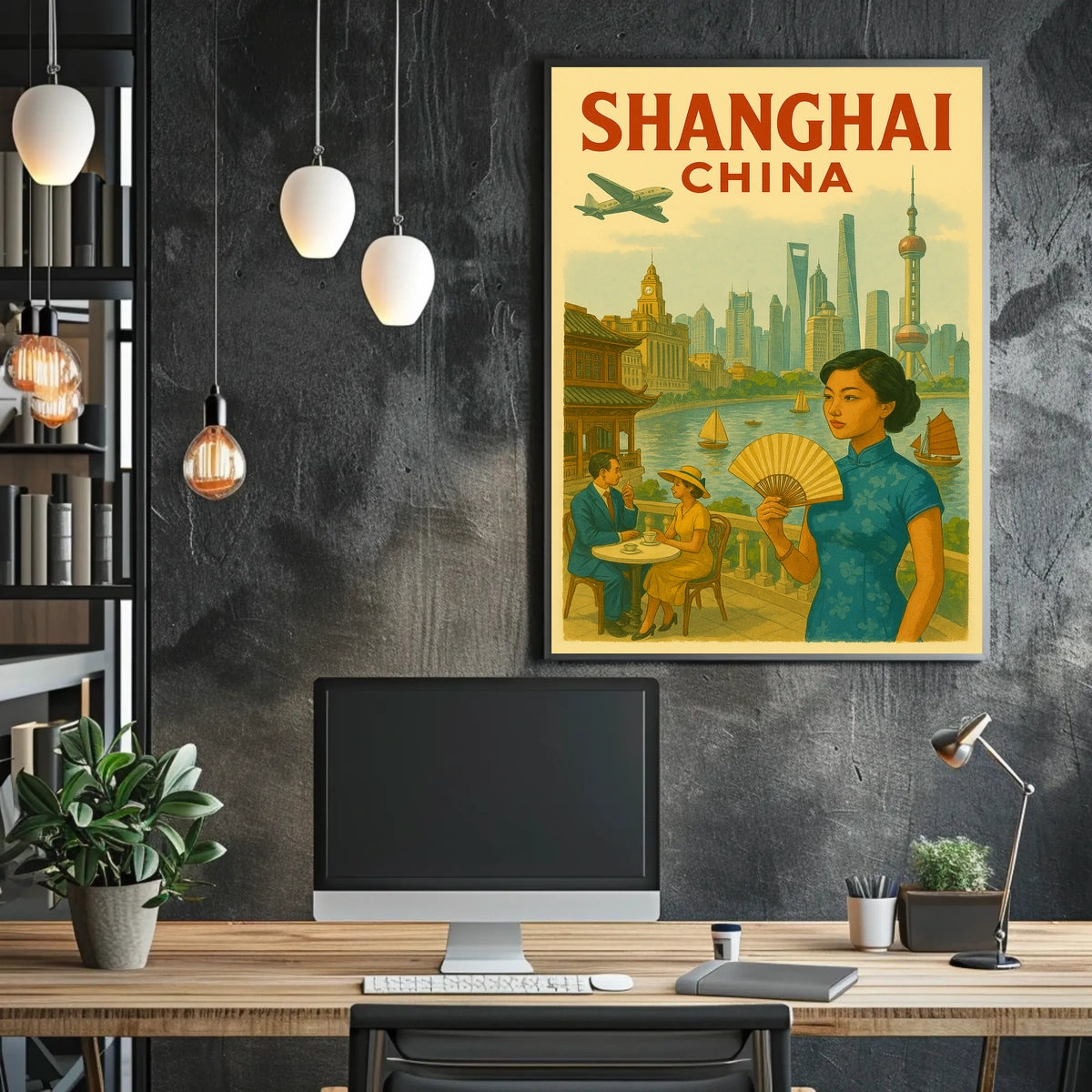 Shanghai, China Poster