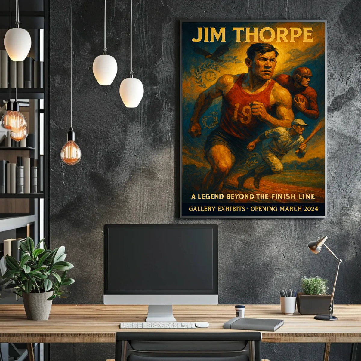 Jim Thorpe A Legend Beyond the Finish Line Poster