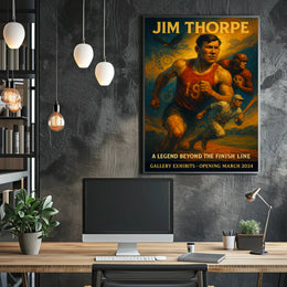 Jim Thorpe A Legend Beyond the Finish Line Poster