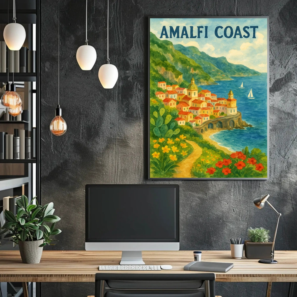 Amalfi Coast Poster