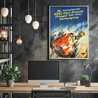 XIX. Internationales ADAC-Eifel-Rennen 1956 Poster
