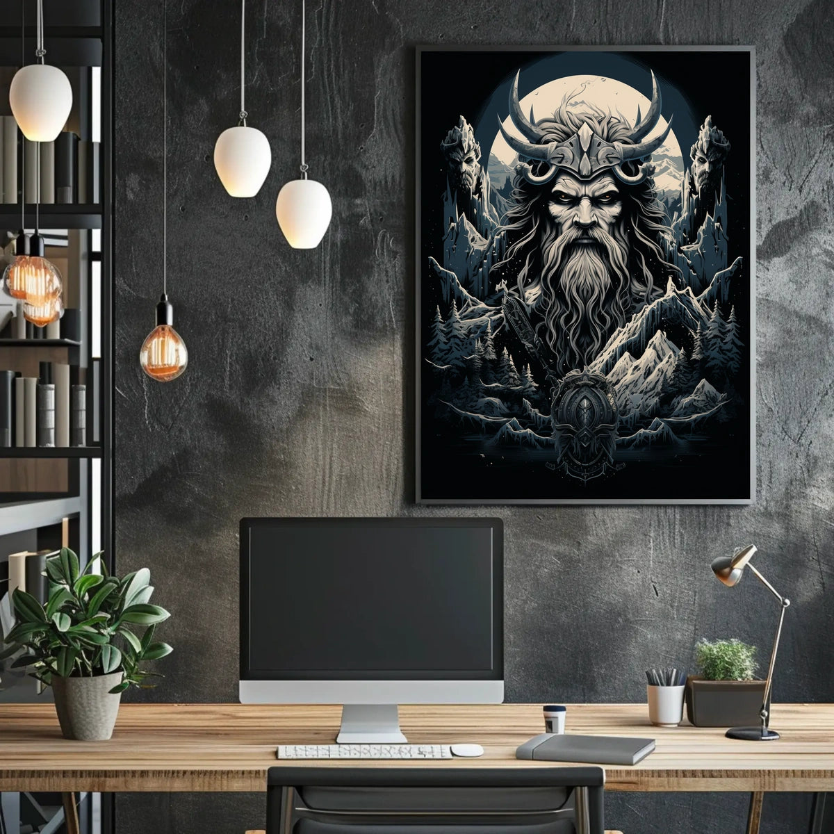 The Enchanted Warrior Poster