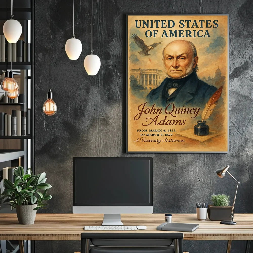 United States of Americag Creative Typography Poster