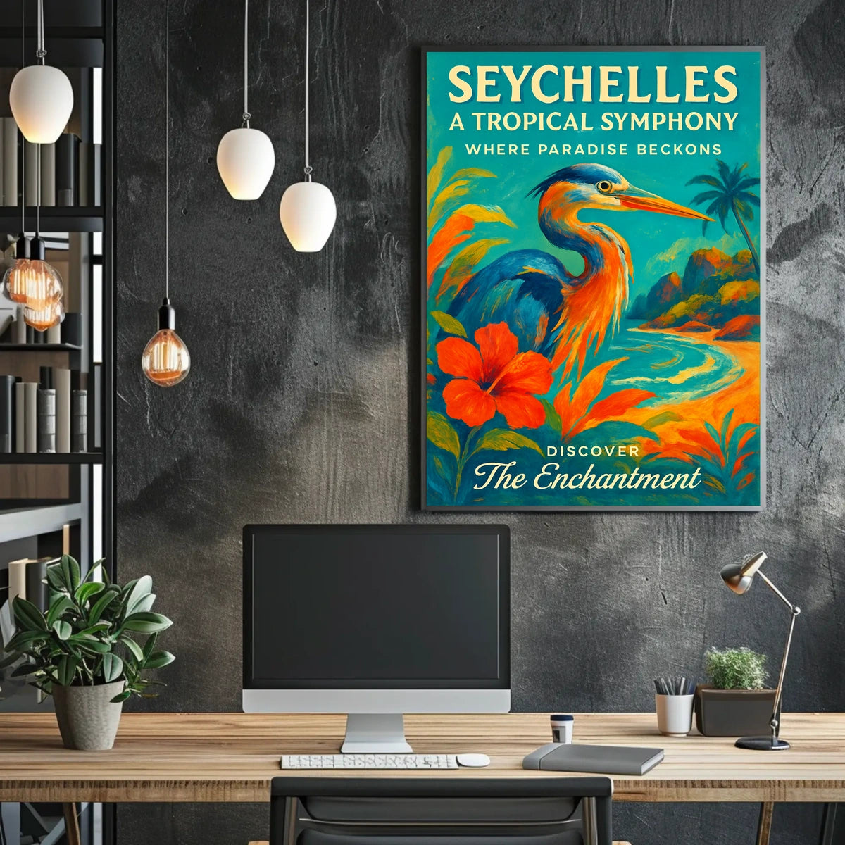 Seychelles A Tropical Symphony Poster