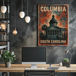 Columbia, South Carolina Poster