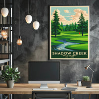 Shadow Creek Golf Course Poster