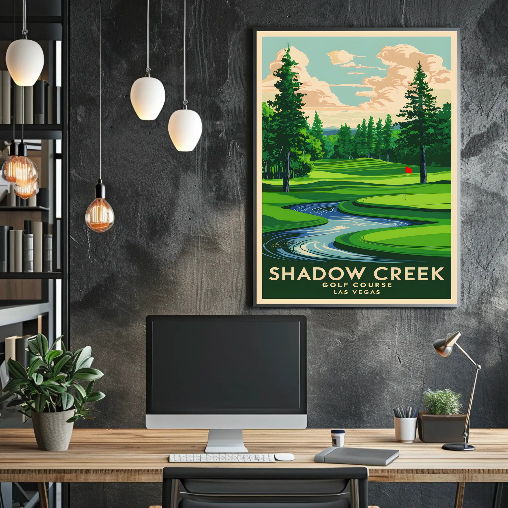 Shadow Creek Golf Course Poster