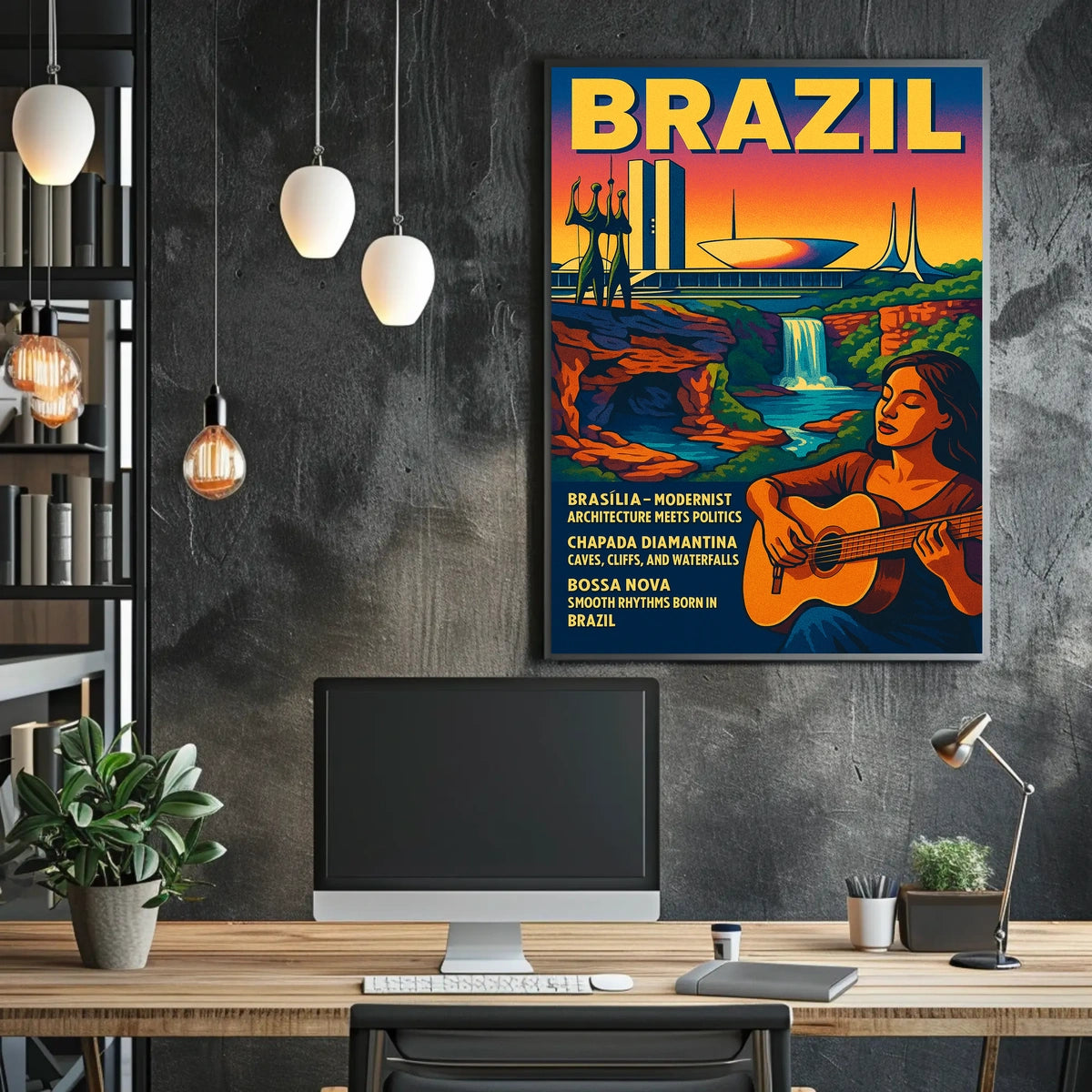 Discover Brazil Poster