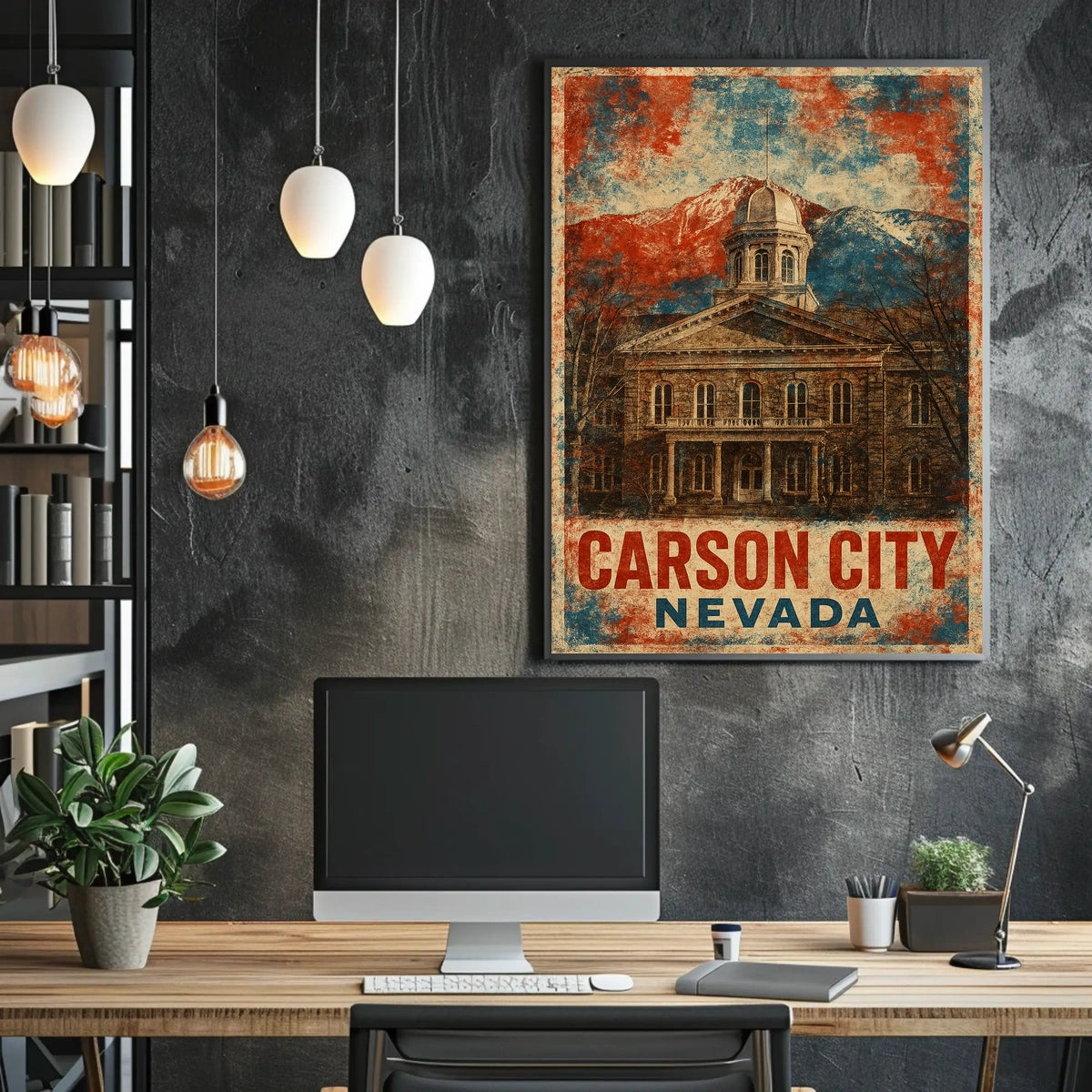 Carson City, Nevada Poster