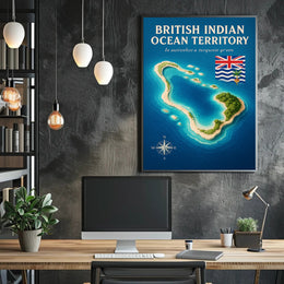 British Indian Ocean Territory Poster PosterGoat