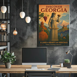 Discover Georgia A Land Of Beauty And Poster