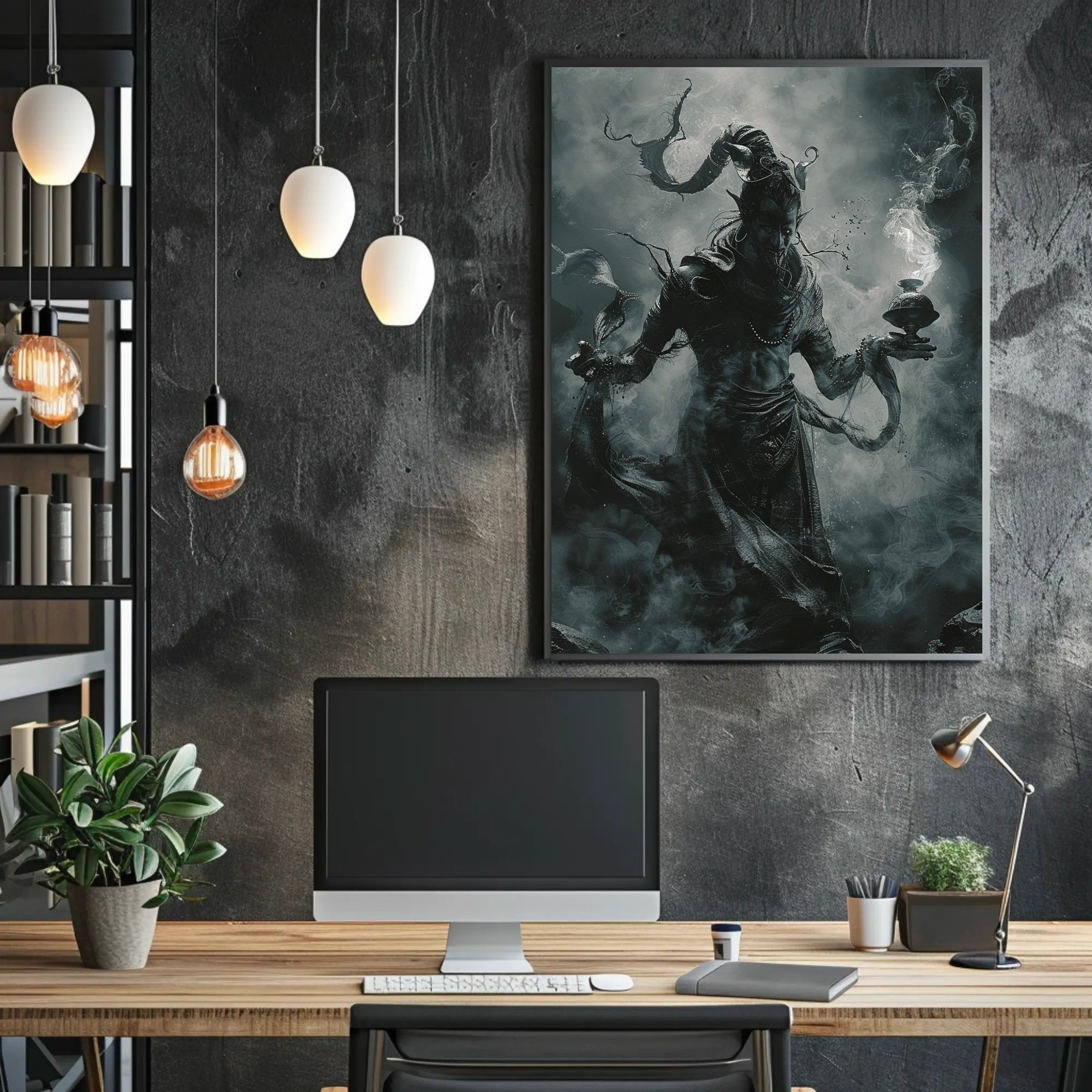 Enigmatic Sorcerer Poster PosterGoat