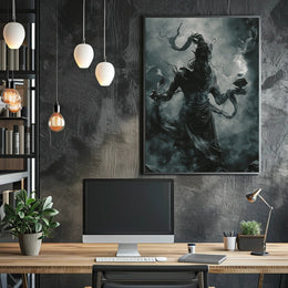 Enigmatic Sorcerer Poster PosterGoat