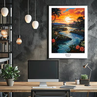 Bali Sunset Serenity Poster
