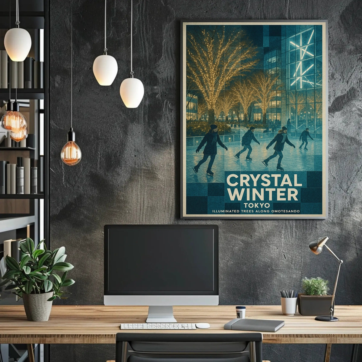 Crystal Winter In Tokyo Poster