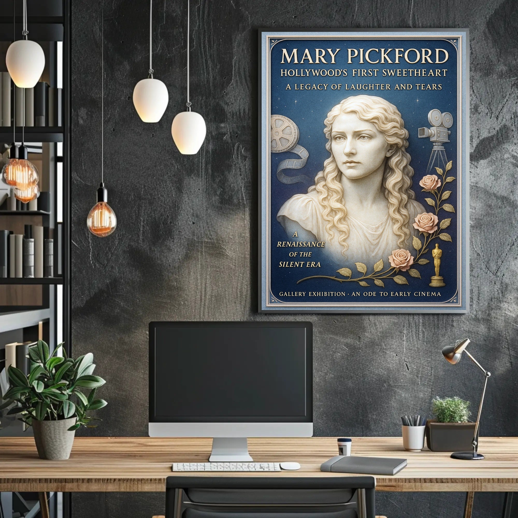 Mary Pickford Hollywood’s First Sweetheart Poster PosterGoat