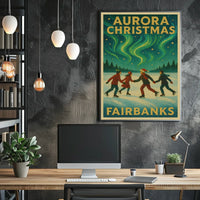Fairbanks Aurora Poster