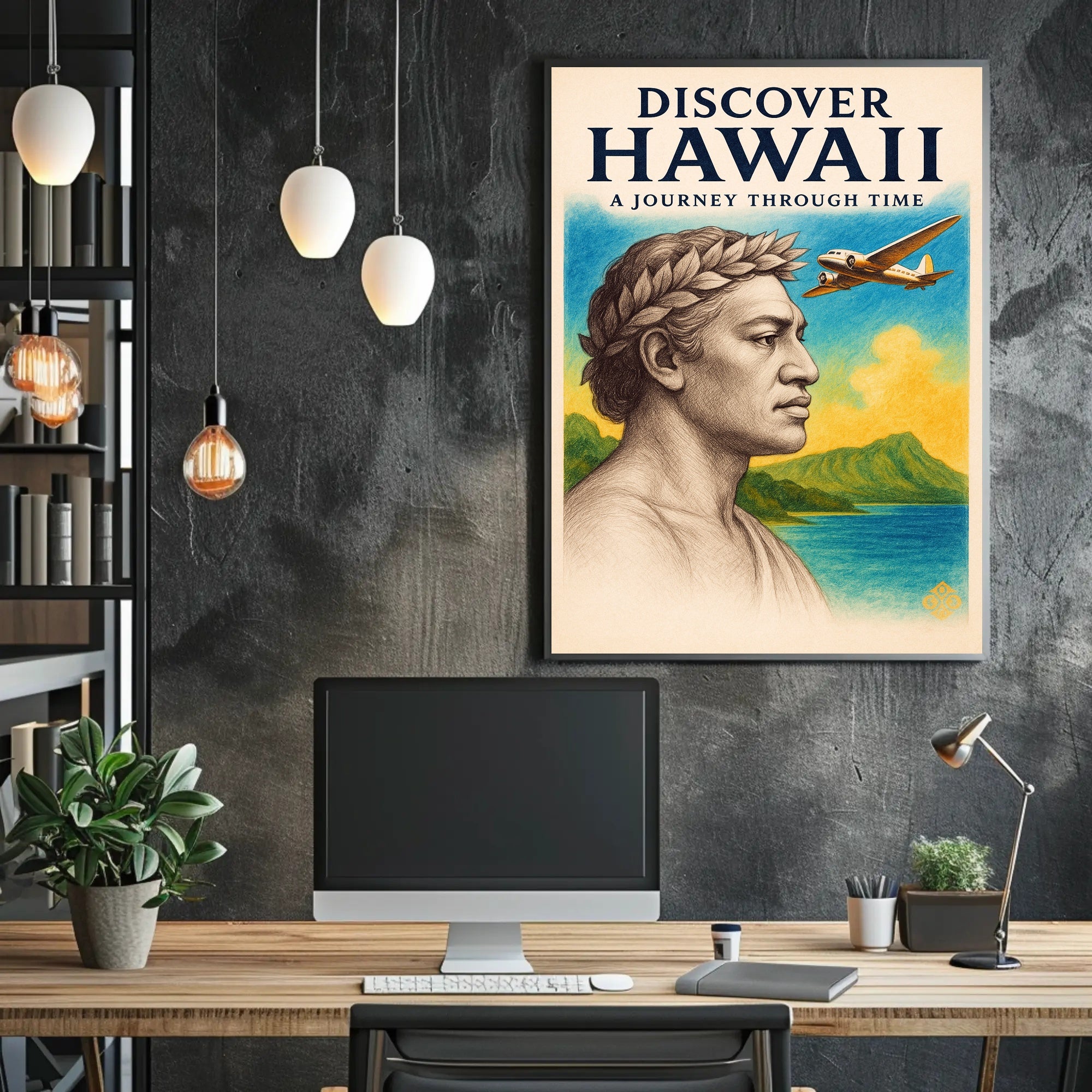 Discover Hawaii A Journey Through Time Poster PosterGoat