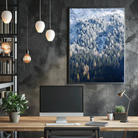 Winter Forest Serenity Poster