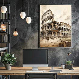 The Colosseum A Timeless Icon Poster