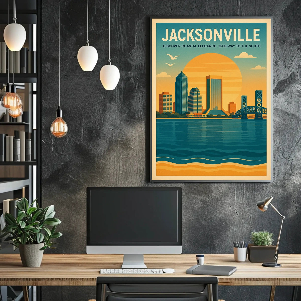 Discover Jacksonville Poster