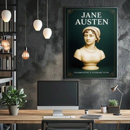 Jane Austen Celebrating a Literary Icon Poster PosterGoat