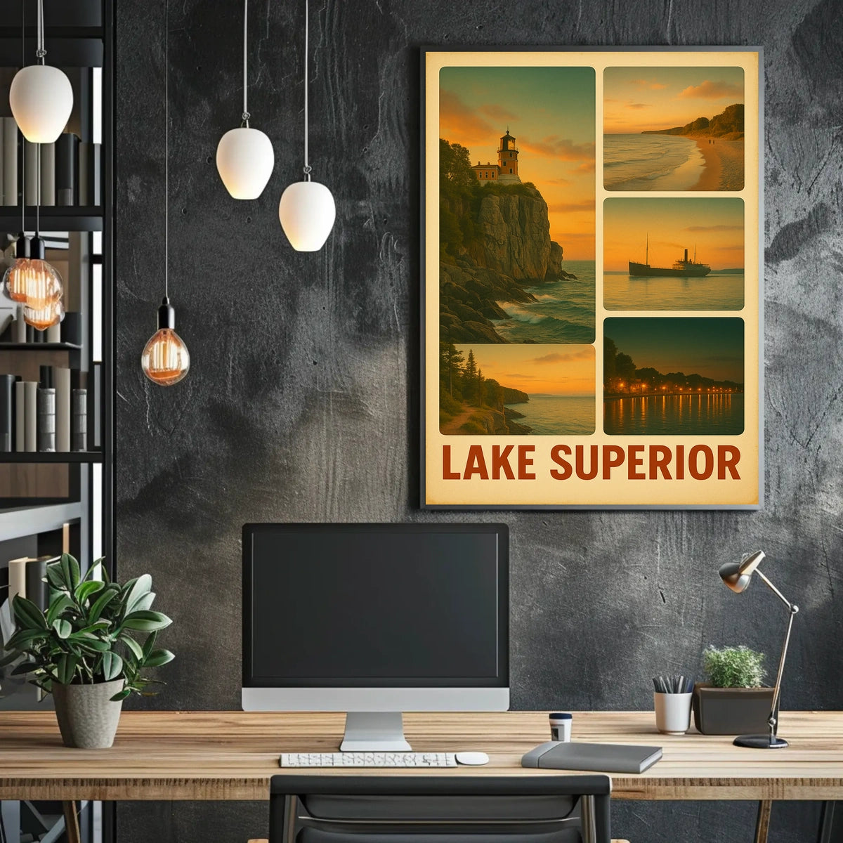 Lake Superior Scenic Poster