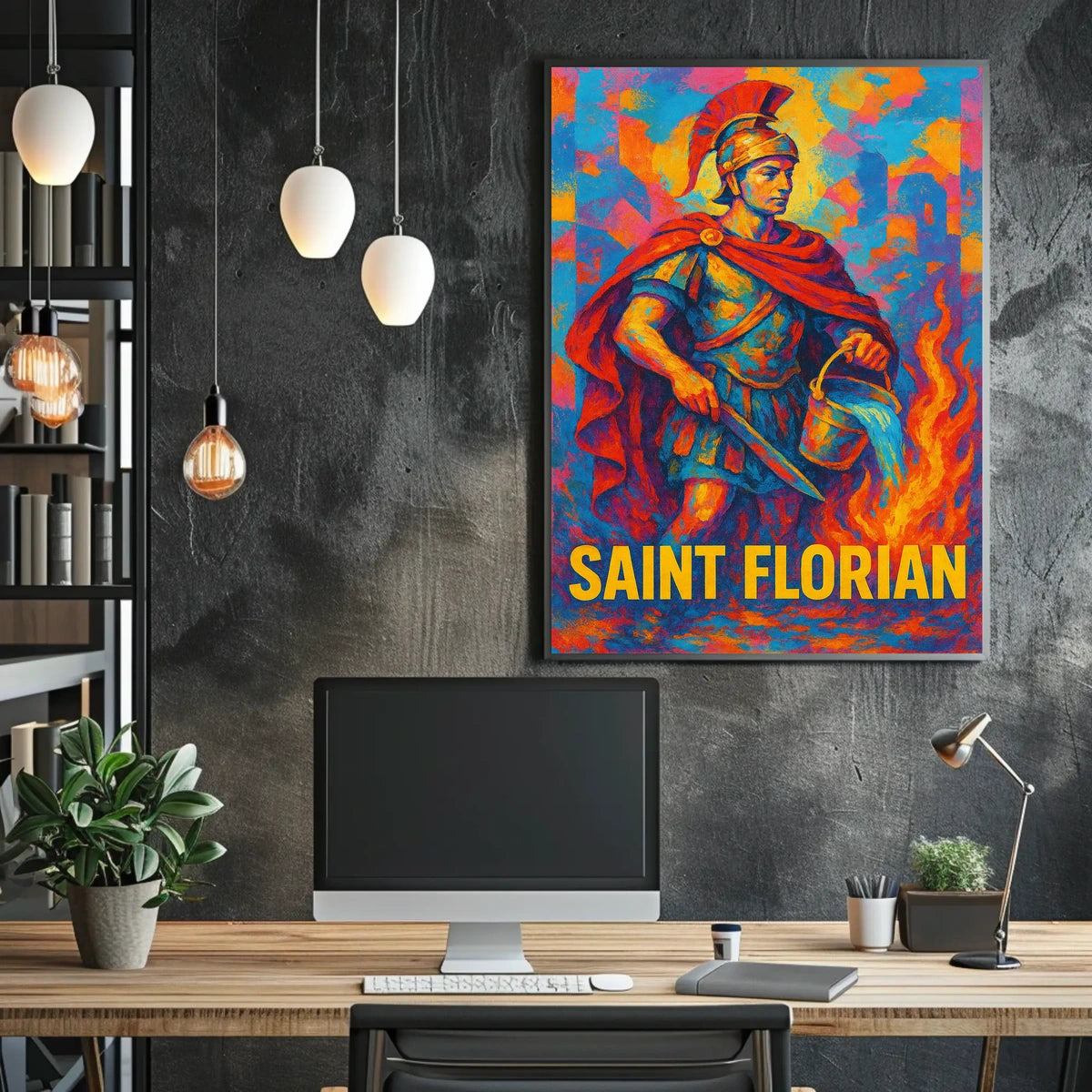 Saint Florian Poster
