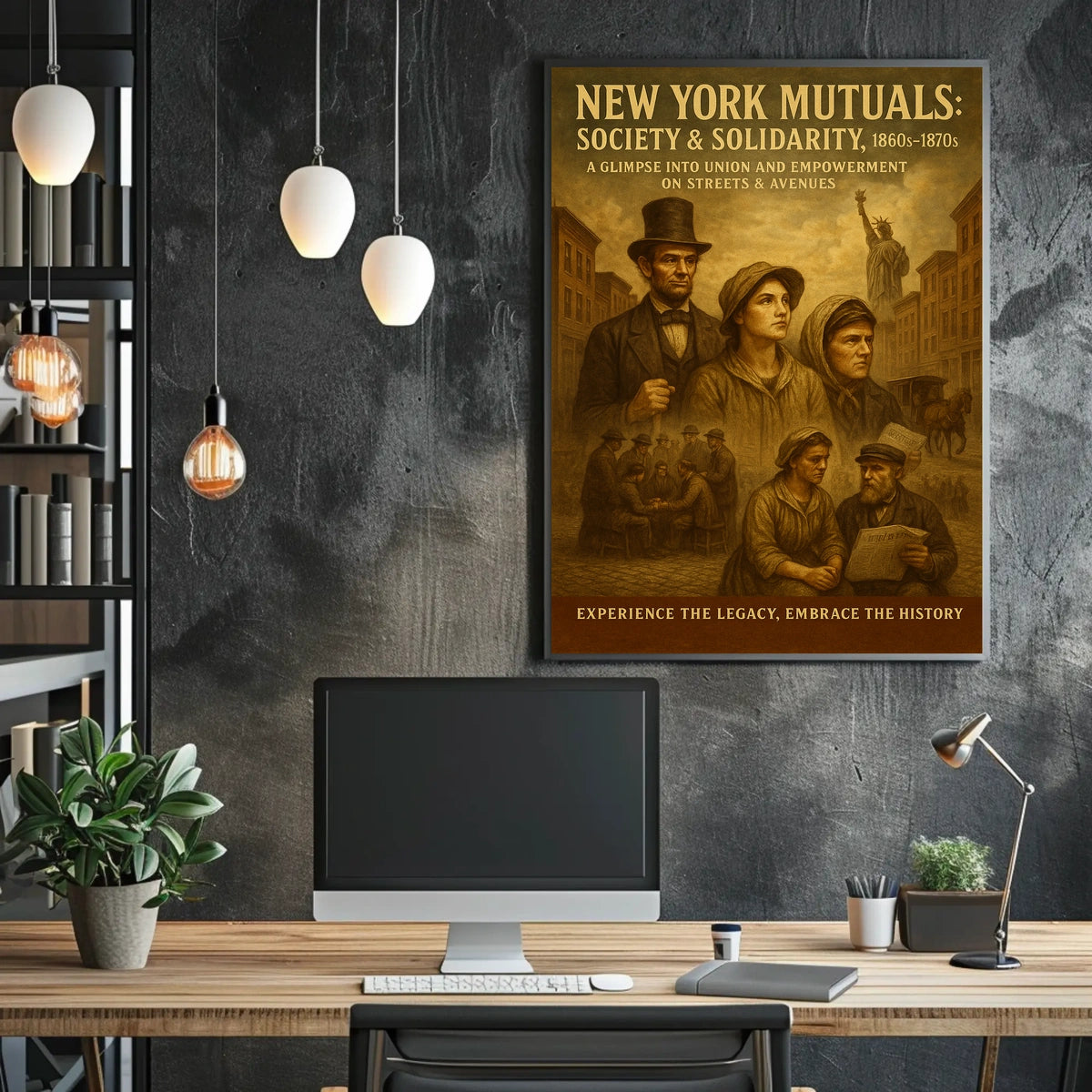 New York Mutuals Society Solidarity Poster