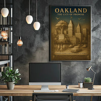 Oakland The City Of Promise Poster